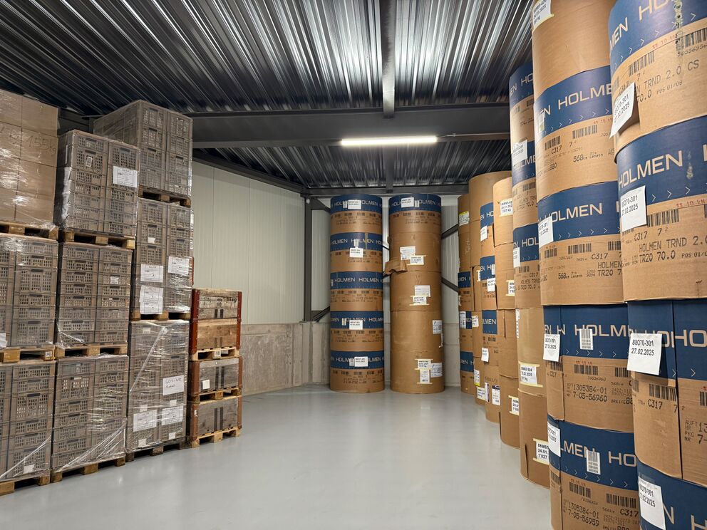 Neues Hochregallager