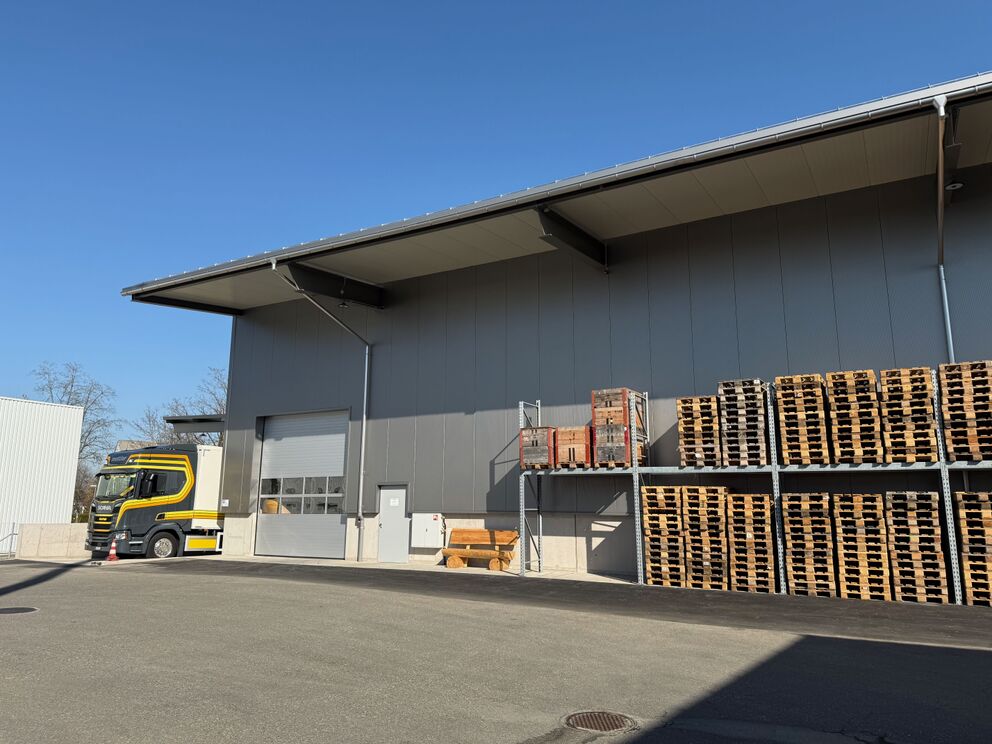 Neues Hochregallager